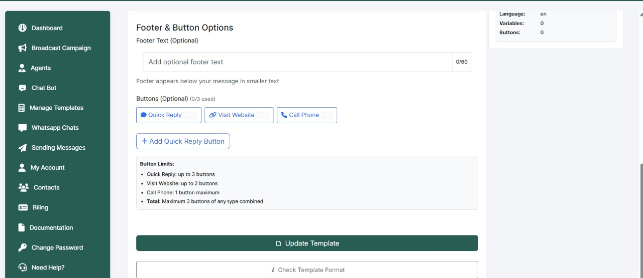WhatsApp Click Tracking Analytics